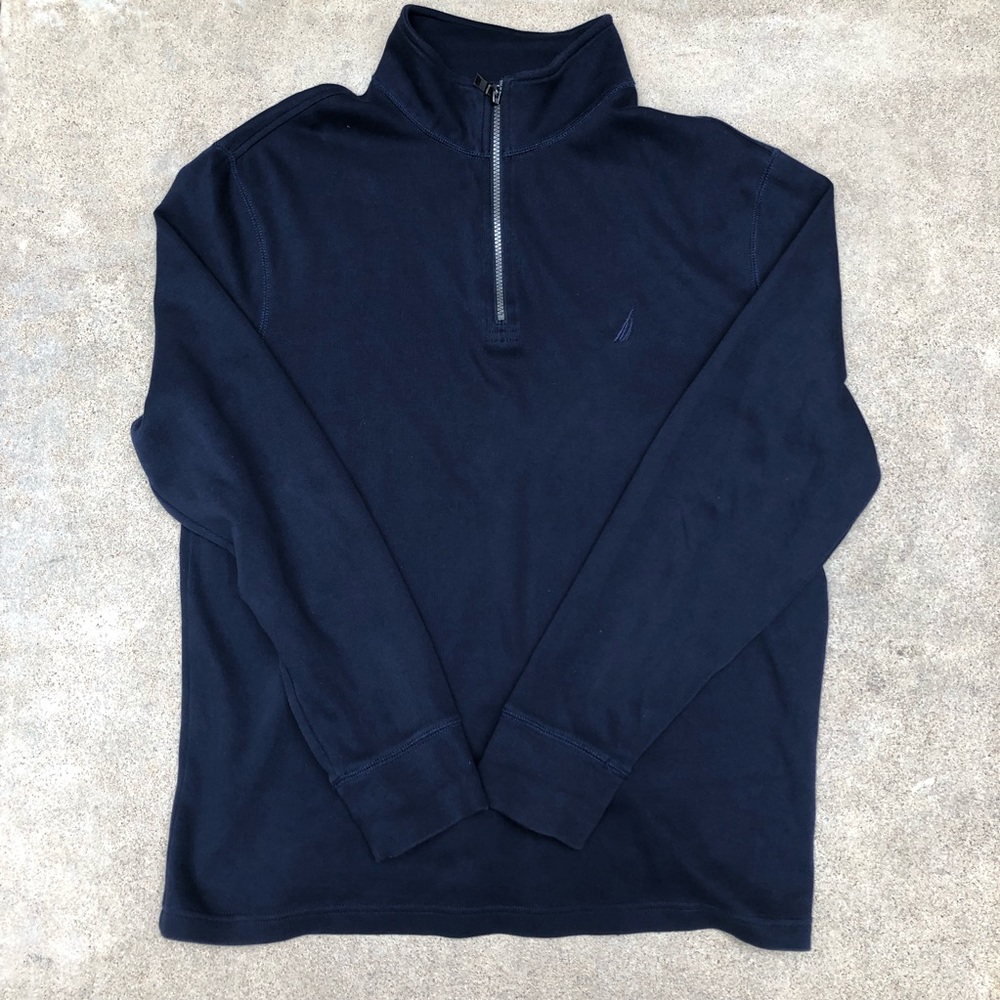 Navy Blue Nautica Quarter Zip